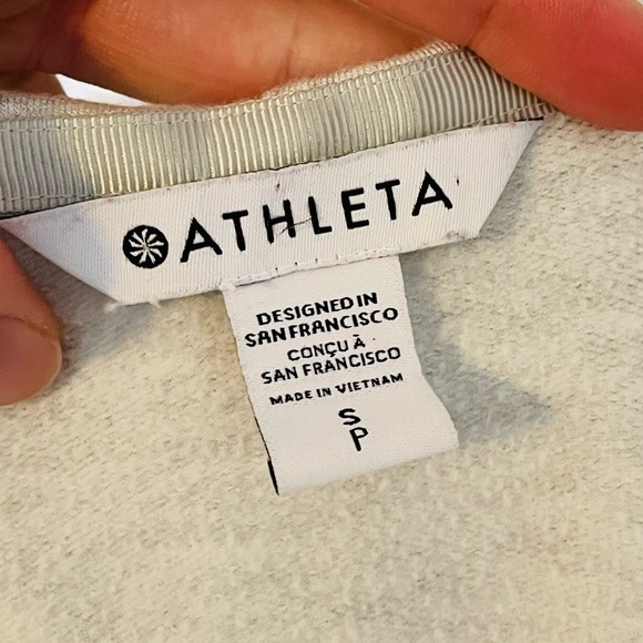 Athleta Purana Wrap Sweatshirt - Picture 8 of 9